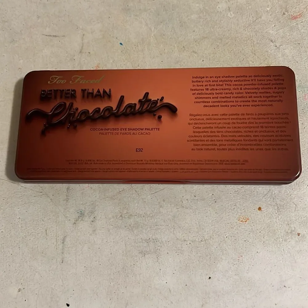 Too Faced Better Than Chocolate Palette